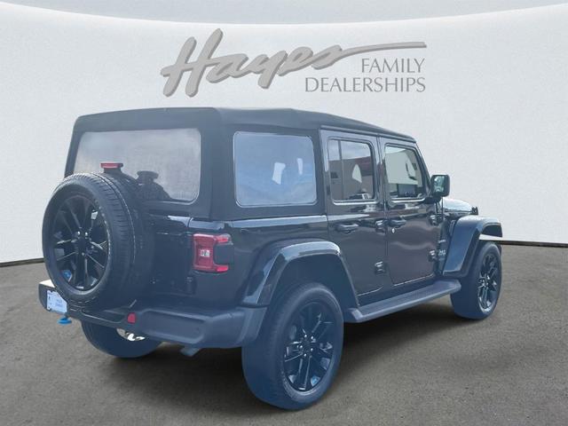 Photo of 2022 Black Clearcoat Jeep Wrangler Unlimited 4xe