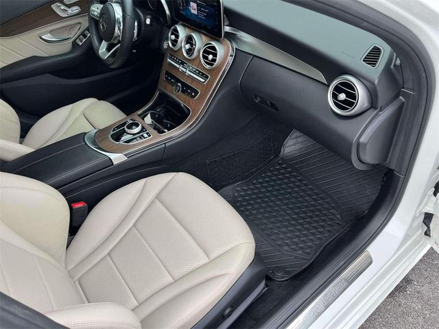 Photo of 2019 Polar White Mercedes-Benz C-Class