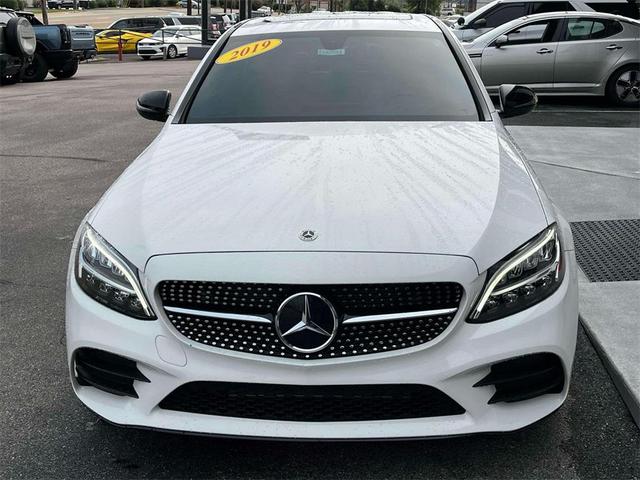 Photo of 2019 Polar White Mercedes-Benz C-Class