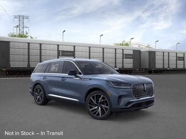 Photo of 2025 Whisper Blue Metallic Clearcoat Lincoln Aviator
