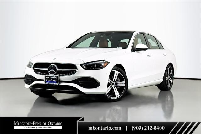 Photo of 2025 Polar White Mercedes-Benz C-Class