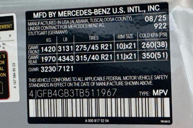 Photo of 2026 Cirrus Silver Metallic Mercedes-Benz GLE 450e