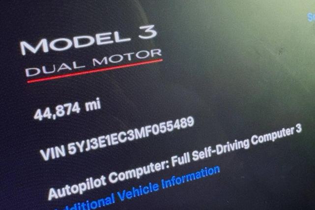 Photo of 2021 PEARL WHITE Tesla Model 3