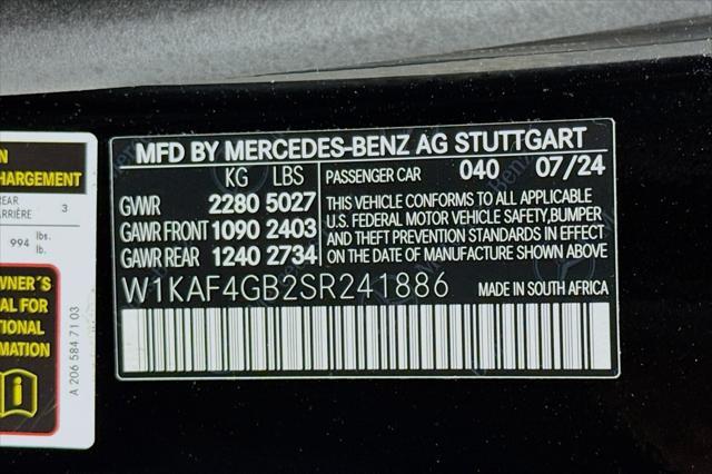 Photo of 2025 Black Mercedes-Benz C-Class