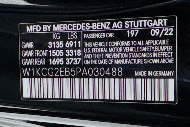 Photo of 2023 Obsidian Black Metallic Mercedes-Benz EQS 450