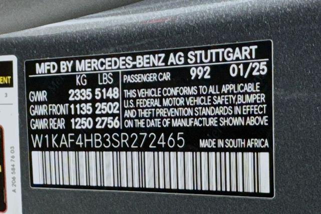 Photo of 2025 Selenite Grey Metallic Mercedes-Benz C-Class