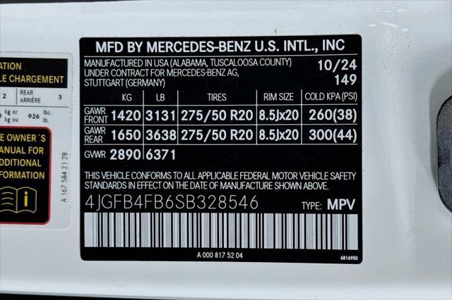 Photo of 2025 Polar White Mercedes-Benz GLE 350