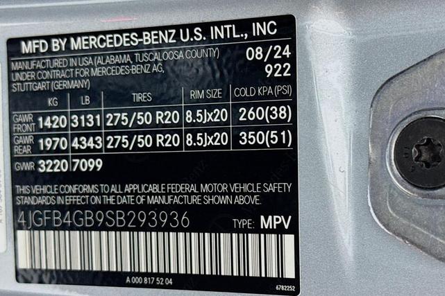 Photo of 2025 Cirrus Silver Metallic Mercedes-Benz GLE 450e