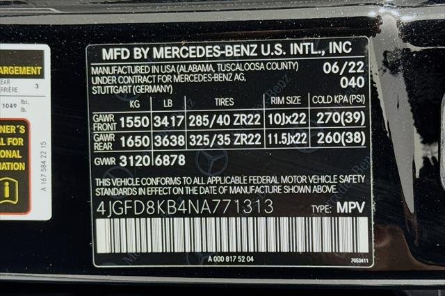 Photo of 2022 Black Mercedes-Benz AMG GLE 63