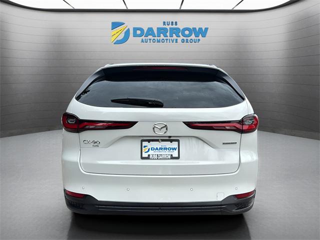 Photo of 2025 Rhodium White Premium Mazda CX-90 PHEV