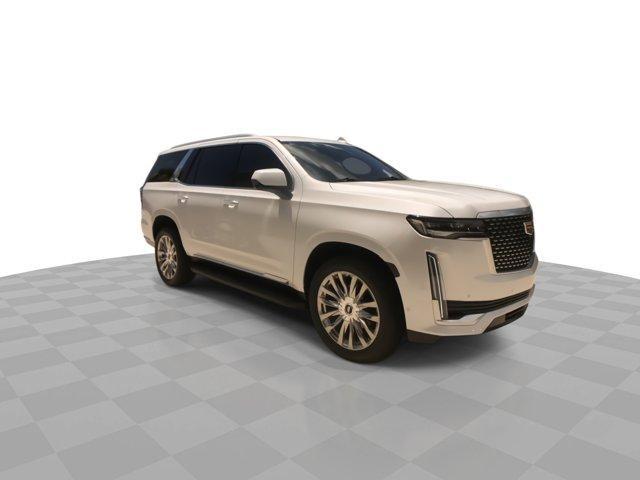 Photo of 2021 Crystal White Tri-Coat Cadillac Escalade