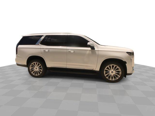 Photo of 2021 Crystal White Tri-Coat Cadillac Escalade