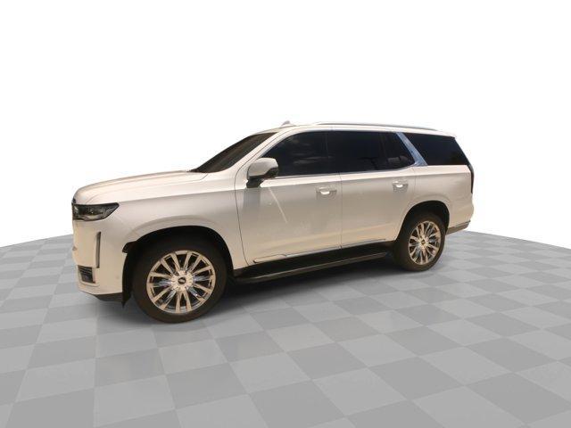 Photo of 2021 Crystal White Tri-Coat Cadillac Escalade