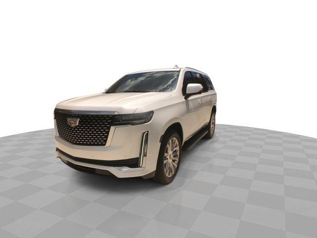 Photo of 2021 Crystal White Tri-Coat Cadillac Escalade
