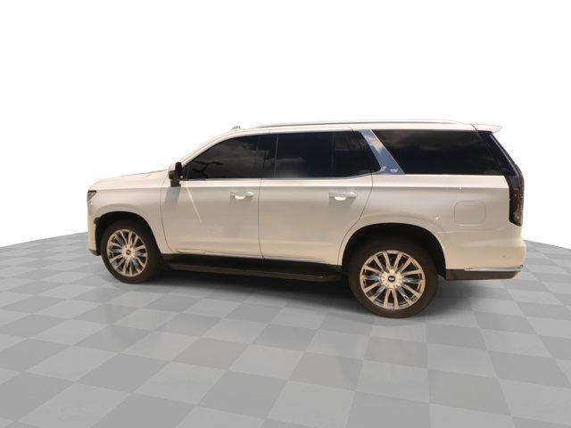 Photo of 2021 Crystal White Tri-Coat Cadillac Escalade