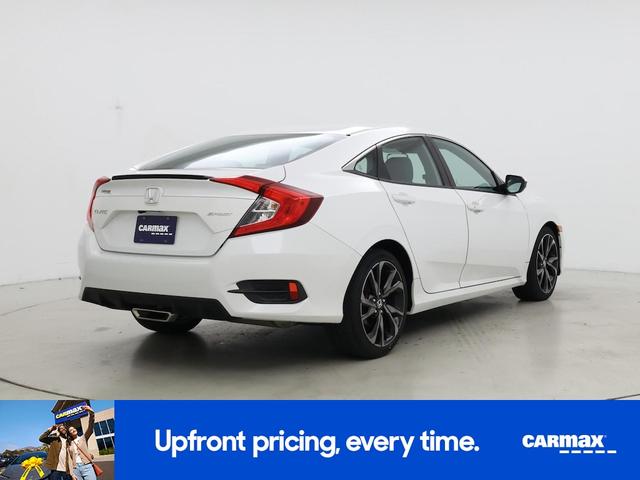 Photo of 2021 White Honda Civic