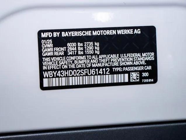 Photo of 2025 Alpine White BMW i4 Gran Coupe