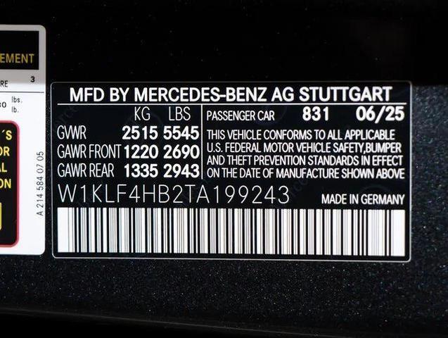 Photo of 2026 Graphite Grey Metallic Mercedes-Benz E-Class