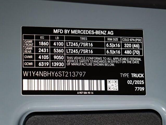 Photo of 2025 Blue Gray Mercedes-Benz Sprinter 2500