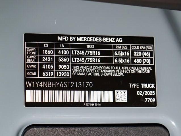 Photo of 2025 Blue Gray Mercedes-Benz Sprinter 2500