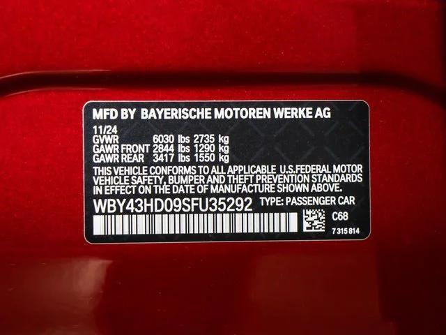 Photo of 2025 Vegas Red BMW i4 Gran Coupe