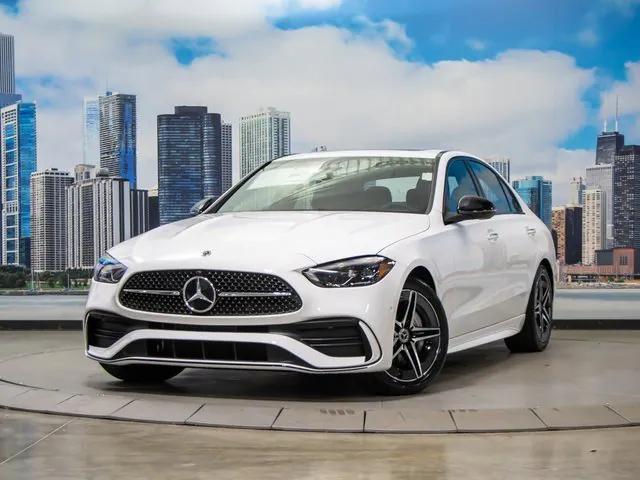 Photo of 2025 Polar White Mercedes-Benz C-Class