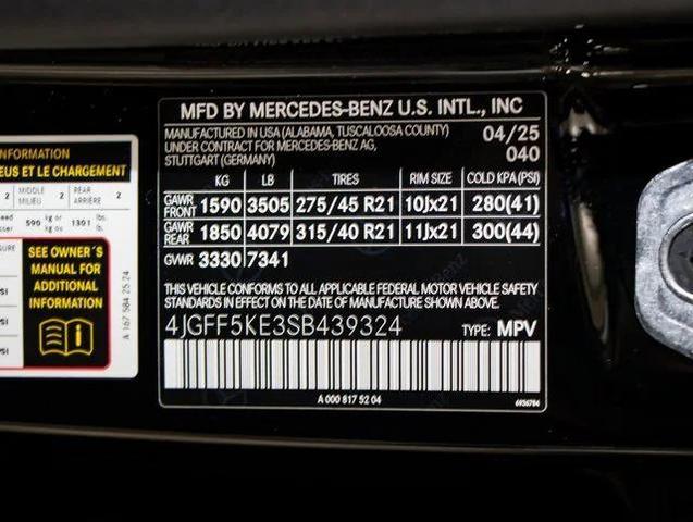 Photo of 2025 Black Mercedes-Benz GLS 450