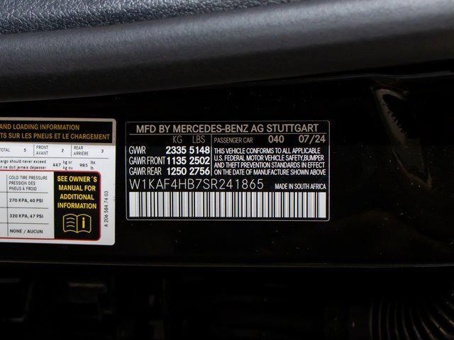 Photo of 2025 Black Mercedes-Benz C-Class