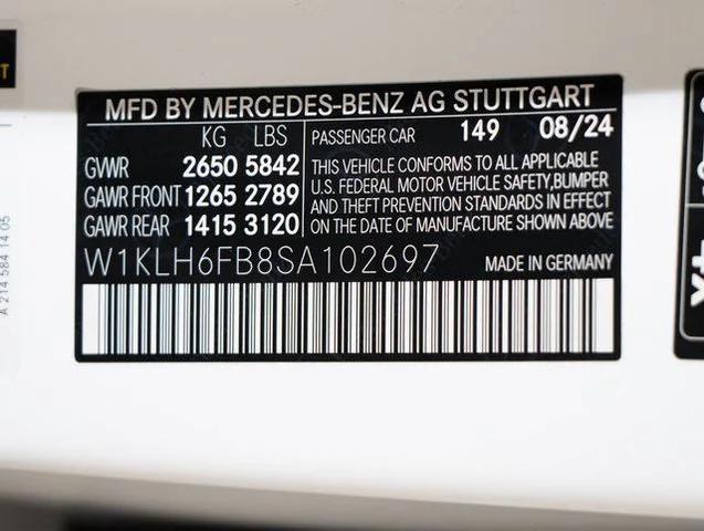 Photo of 2025 Polar White Mercedes-Benz E-Class