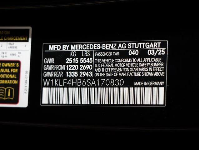 Photo of 2025 Black Mercedes-Benz E-Class