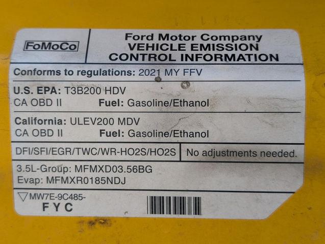 Photo of 2021 School Bus Yellow Ford Transit-250