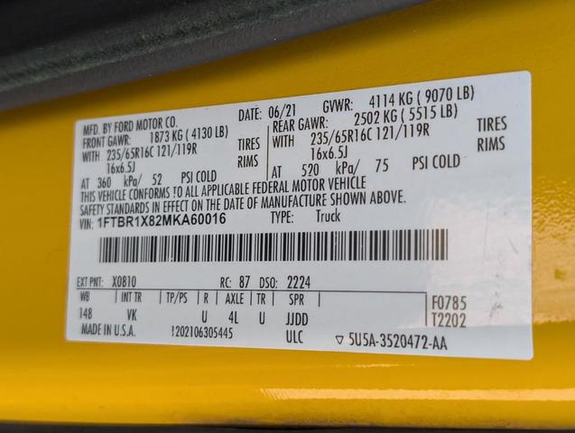 Photo of 2021 School Bus Yellow Ford Transit-250