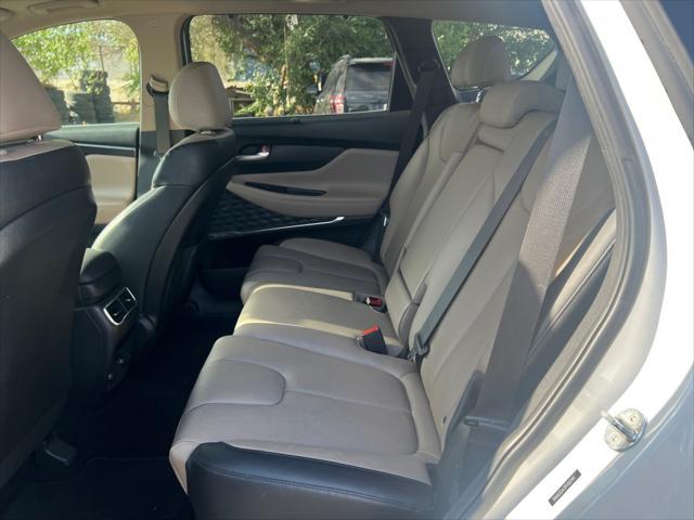 Photo of 2023 Serenity White Pearl Hyundai SANTA FE