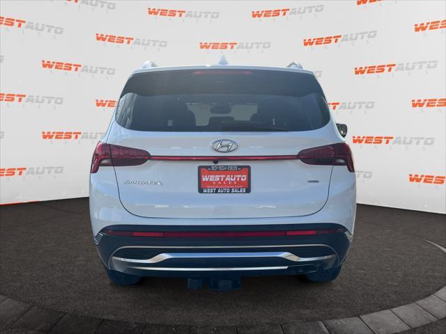Photo of 2023 Serenity White Pearl Hyundai SANTA FE