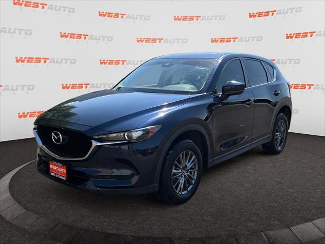Photo of 2017 Deep Crystal Blue Mica Mazda CX-5