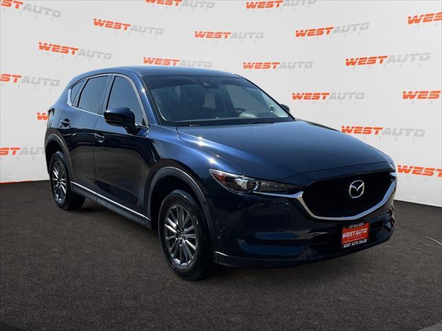 Photo of 2017 Deep Crystal Blue Mica Mazda CX-5