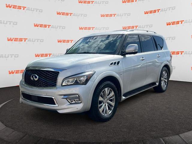 Photo of 2015 Liquid Platinum INFINITI QX80