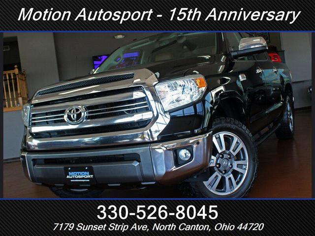 Photo of 2017 Midnight Black Metallic Toyota Tundra