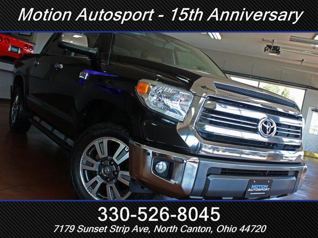Photo of 2017 Midnight Black Metallic Toyota Tundra