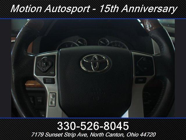 Photo of 2017 Midnight Black Metallic Toyota Tundra