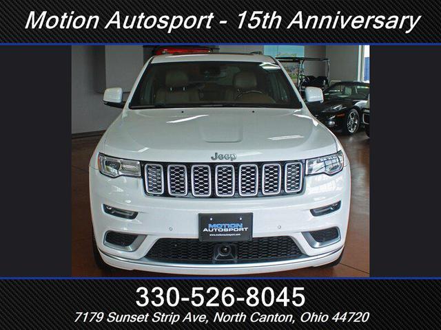Photo of 2021 Bright White Clear Coat Jeep Grand Cherokee
