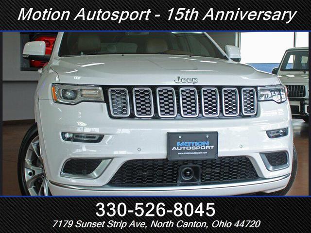 Photo of 2021 Bright White Clear Coat Jeep Grand Cherokee