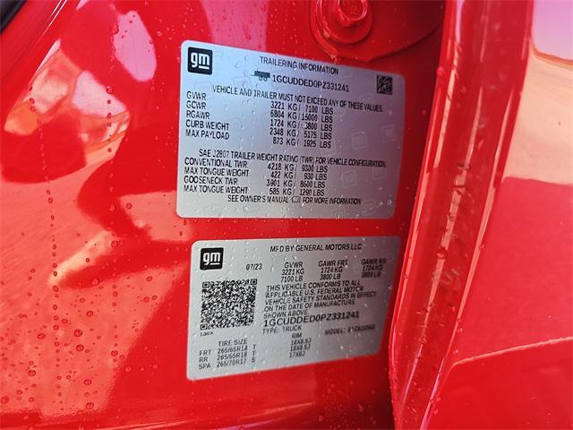 Photo of 2023 Red Hot Chevrolet Silverado 1500