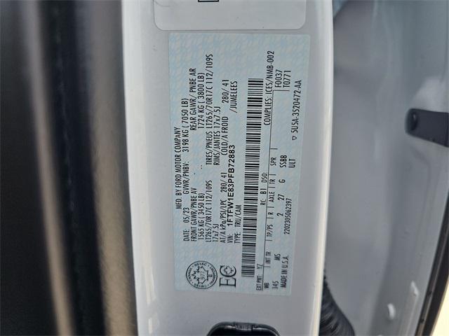 Photo of 2023 Oxford White Ford F-150