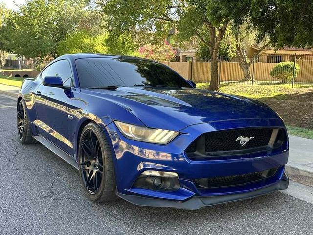 Photo of 2016 Deep Impact Blue Metallic Ford Mustang