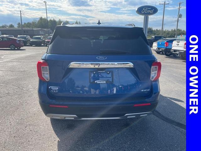 Photo of 2023 Atlas Blue Metallic Ford Explorer