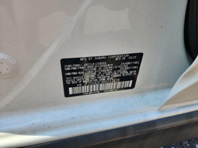 Photo of 2024 Crystal White Pearl Subaru Crosstrek
