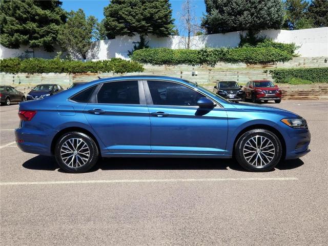 Photo of 2021 Silk Blue Metallic Volkswagen Jetta