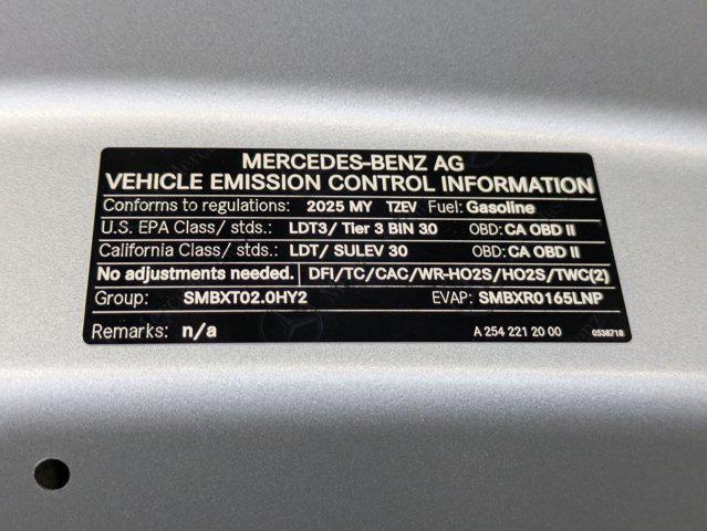 Photo of 2025 Cirrus Silver Metallic Mercedes-Benz GLC 350e