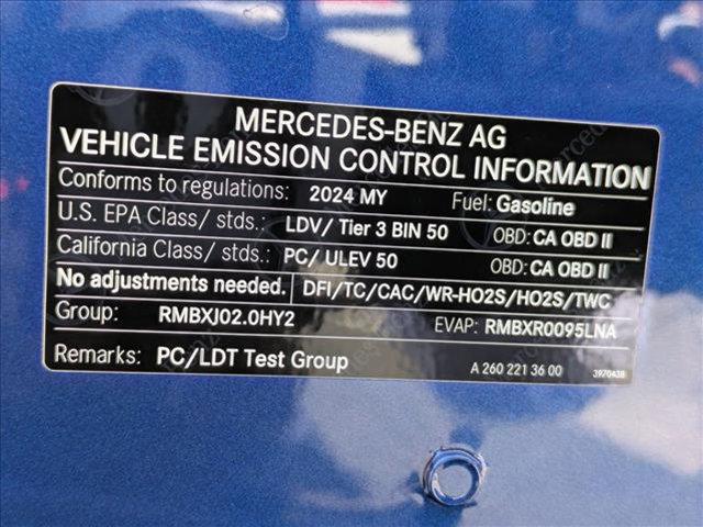 Photo of 2024 Starling Blue Metallic Mercedes-Benz GLA 250